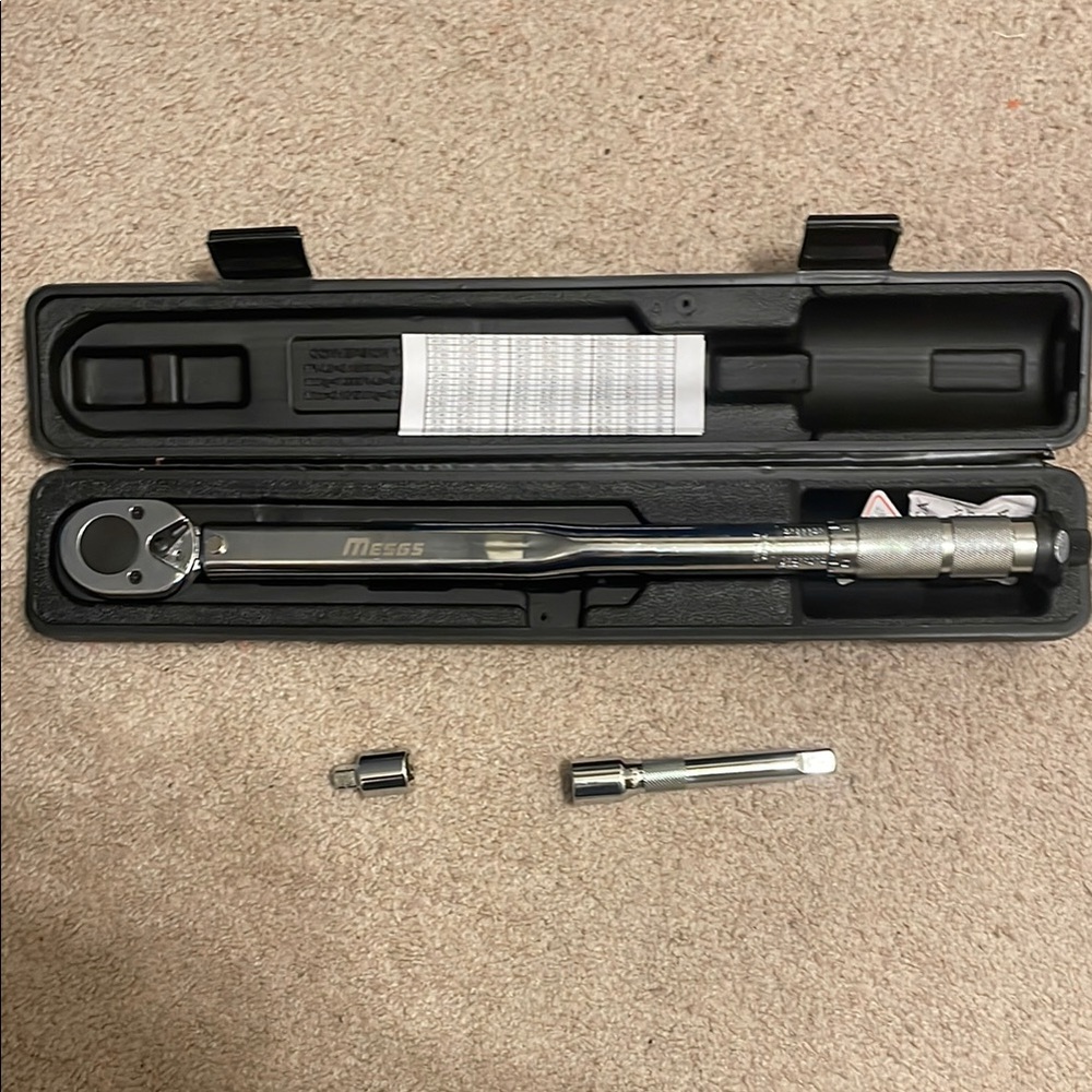 Mesgs Torque Wrench Set with Case
